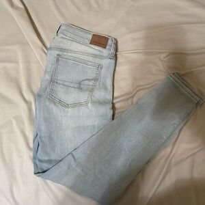 American Eagle Outfitters Blue Skinny Jeans